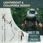 TRAKRO - Z Fold Hiking Poles