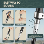 TRAKRO - Z Fold Hiking Poles