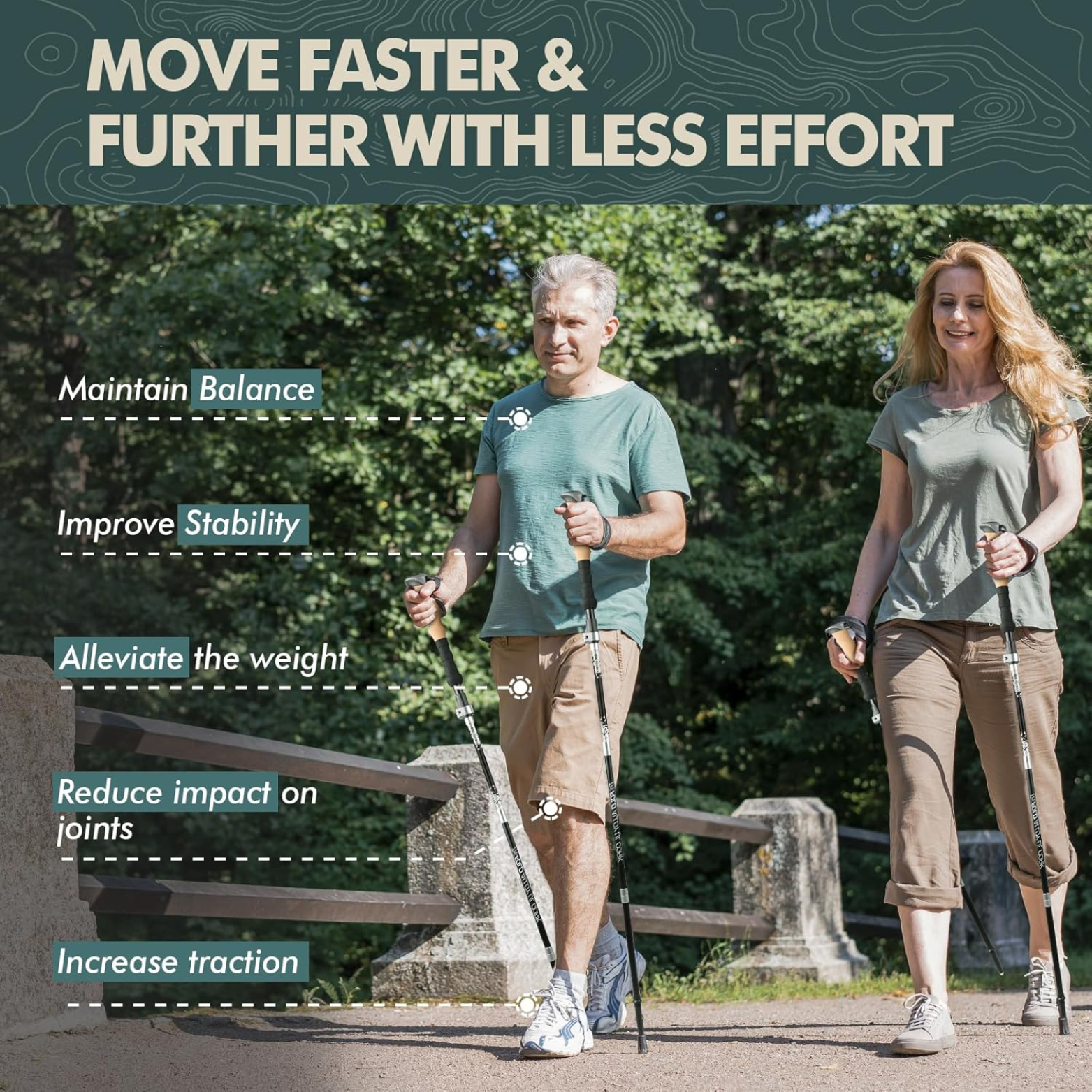 TRAKRO - Z Fold Hiking Poles