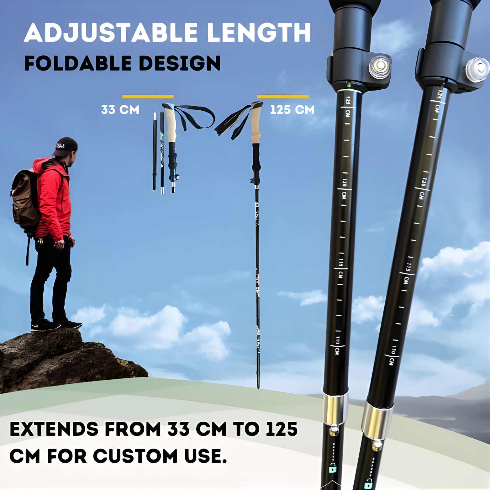 TRAKRO Heavy Duty Trekking Poles